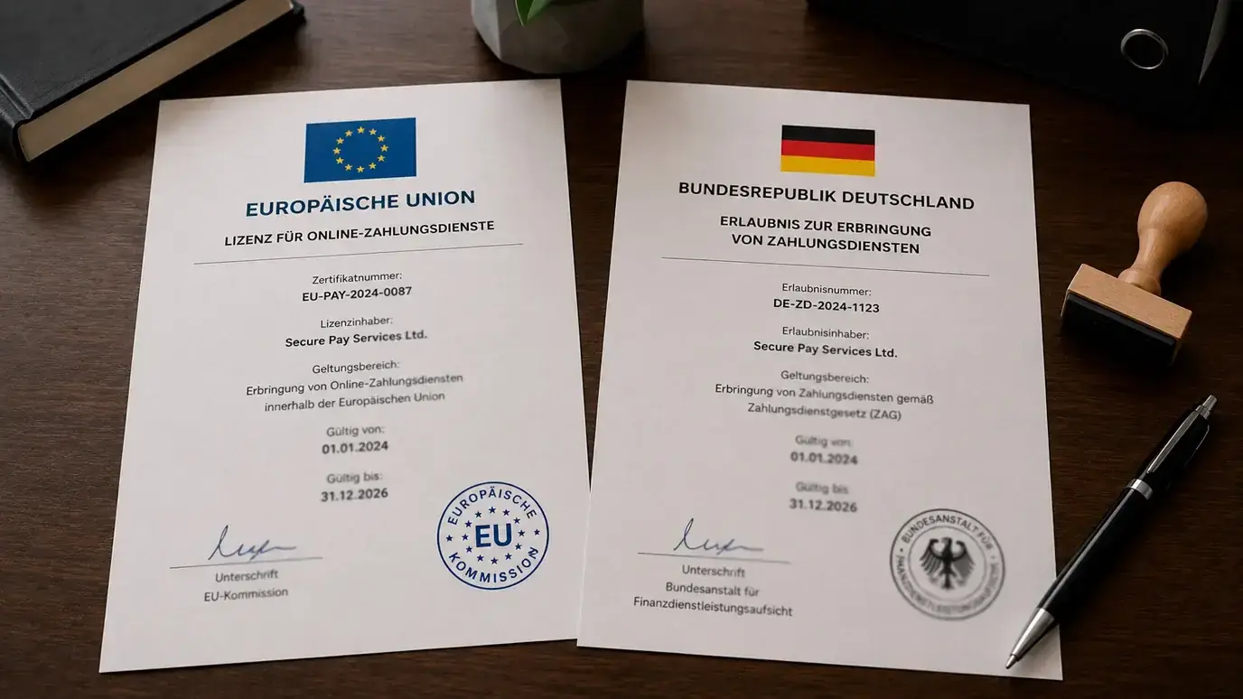 Vergleich EU-Lizenz und GGL-Lizenz für Paysafecard-Casinos in Deutschland