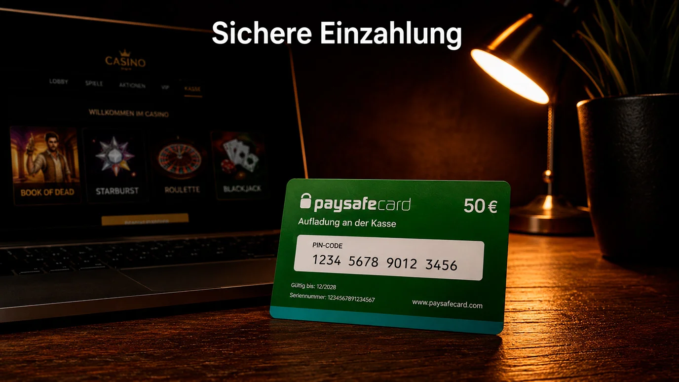 Paysafecard Casino Deutschland – sichere Prepaid-Einzahlung im Online Casino
