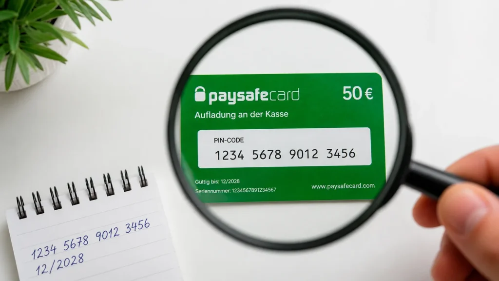 Paysafecard Casino Gebühren transparent aufgeschlüsselt