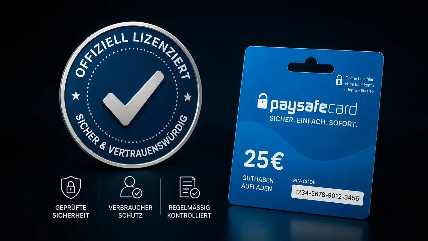 GGL-lizenzierte Paysafecard Casinos in Deutschland erkennen